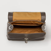 POSTINA® BABY BAG IN SMOOTH BROWN GIANDUIOTTO LEATHER | Zanellato