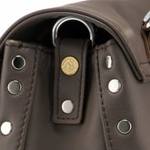 POSTINA® BABY BAG IN SMOOTH BROWN GIANDUIOTTO LEATHER | Zanellato