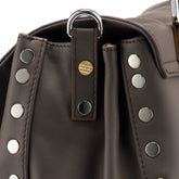 SMALL POSTINA® BAG IN SMOOTH BROWN GIANDUIOTTO LEATHER | Zanellato