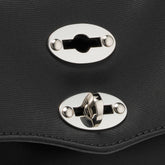 BORSA POSTINA® BABY IN TESSUTO BLACK BELGA | Zanellato