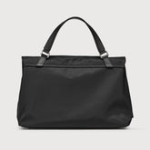 BORSA POSTINA® MEDIUM IN TESSUTO BLACK BELGA | Zanellato
