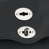 BORSA POSTINA® SMALL IN TESSUTO BLACK BELGA | Zanellato