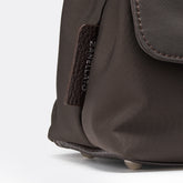 BORSA POSTINA® BABY IN TESSUTO BROWN NOCE DI SORRENTO | Zanellato