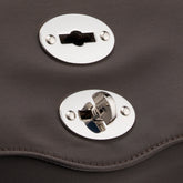 BORSA POSTINA® MEDIUM IN TESSUTO BROWN NOCE DI SORRENTO | Zanellato