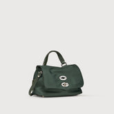 BORSA POSTINA® BABY IN TESSUTO GREEN COBRA REALE - Borse in Pelle e Tessuto | Zanellato
