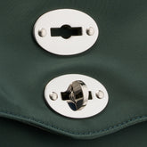 BORSA POSTINA® SMALL IN TESSUTO GREEN COBRA REALE | Zanellato