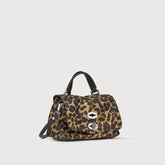 BORSA POSTINA® BABY IN TESSUTO BLACK ZOO - Borse in Pelle e Tessuto | Zanellato