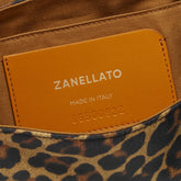 BORSA POSTINA® BABY IN TESSUTO BLACK ZOO | Zanellato