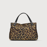 BORSA POSTINA® SMALL IN TESSUTO BLACK ZOO | Zanellato