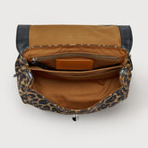 BORSA POSTINA® SMALL IN TESSUTO BLACK ZOO | Zanellato