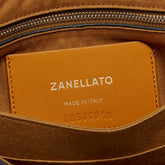 BORSA POSTINA® SMALL IN TESSUTO BLACK ZOO | Zanellato