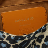 BORSA POSTINA® BABY IN TESSUTO BLACK AMAZZONIA | Zanellato