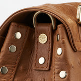 POSTINA® BABY LEATHER BAG IN CACTUS CUOIO ROMANO | Zanellato