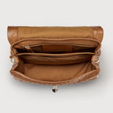 POSTINA® SMALL LEATHER BAG IN CACTUS CUOIO ROMANO | Zanellato