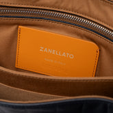 POSTINA® S IN BLUE ORIONE PRINTED LEATHER | Zanellato