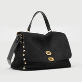 POSTINA® M IN BLACK NERO NAUBUCK | Zanellato