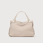 SMALL POSTINA® BAG IN NUBUCK BEIGE MALVA - Beige Malva | Zanellato