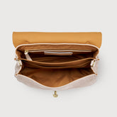 SMALL POSTINA® BAG IN NUBUCK BEIGE MALVA - Beige Malva | Zanellato