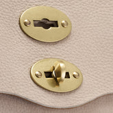 SMALL POSTINA® BAG IN NUBUCK BEIGE MALVA - Beige Malva | Zanellato