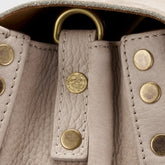 SMALL POSTINA® BAG IN NUBUCK BEIGE MALVA - Beige Malva | Zanellato