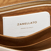SMALL POSTINA® BAG IN NUBUCK BEIGE MALVA - Beige Malva | Zanellato