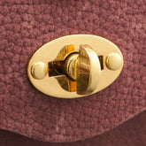 BABY POSTINA® MESSENGER BAG IN NUBUCK LEATHER RED BARBERA | Zanellato