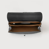 BORSA POSTINA® SMALL IN PELLE MARTELLATA BLACK NERO - Black Nero | Zanellato