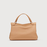 POSTINA® SMALL BAG IN HAMMERED LEATHER BROWN AMARETTO | Zanellato