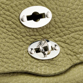 BABY POSTINA® BAG IN HAMMERED LEATHER GREEN CANALETTO - Green Canaletto | Zanellato