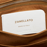 BORSA POSTINA® SMALL IN PELLE PLISSETTATA GREEN CACCIATORE - Green Cacciatore | Zanellato