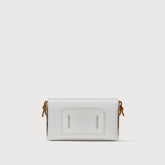 LETTERA® SMALL BAG IN HAMMERED GREY CARRARA LEATHER | Zanellato