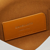 LETTERA® SMALL BAG IN HAMMERED GREY CARRARA LEATHER | Zanellato