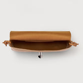 LETTERA® SMALL BAG IN HAMMERED LEATHER BROWN CANTUCCI | Zanellato