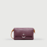 LETTERA® S IN VIOLET AMARENA MODENESE HAMMERED LEATHER | Zanellato