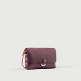 LETTERA® S IN PELLE MARTELLATA VIOLET AMARENA MODENESE | Zanellato
