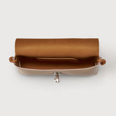 LETTERA® SMALL BAG IN HAMMERED LEATHER PINK ROSE RO | Zanellato