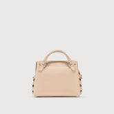 POSTINA® SUPER BABY BAG IN HAMMERED LEATHER PINK DALIA | Zanellato