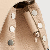 POSTINA® SUPER BABY BAG IN HAMMERED LEATHER PINK DALIA | Zanellato