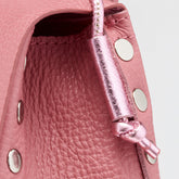 BORSA POSTINA® SUPER BABY IN PELLE MARTELLATA PINK DOGARESSA - Pink Dogaressa | Zanellato