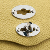 BORSA POSTINA® SUPER BABY IN PELLE MARTELLATA YELLOW CANARIN - Yellow Canarin | Zanellato