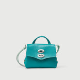 POSTINA® SBABY IN PELLE LAMINATA GREEN PESTO GENOVESE | Zanellato