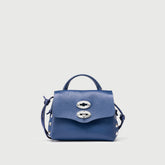 POSTINA® SBABY IN PELLE LAMINATA BLUE MORE DI ROVO | Zanellato