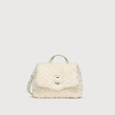 BORSA POSTINA® BABY IN TESSUTO TEDDY WHITE MERINOS - white merinos | Zanellato