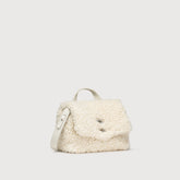 BORSA POSTINA® BABY IN TESSUTO TEDDY WHITE MERINOS - Postina® | Zanellato