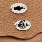 POSTINA® BABY BAG IN HAMMERED LEATHER BROWN AMARETTO | Zanellato