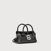 BORSA DOTTA® BABY IN PELLE MARTELLATA BLACK NERO - Dotta® | Zanellato
