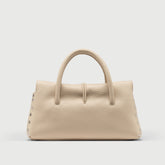 DOTTA® S IN BEIGE SABBIA ELBANA HAMMERED LEATHER | Zanellato