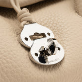 DOTTA® S IN BEIGE SABBIA ELBANA HAMMERED LEATHER | Zanellato