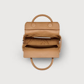 BORSA DOTTA® BABY IN PELLE MARTELLATA BROWN AMARETTO - Brown Amaretto | Zanellato