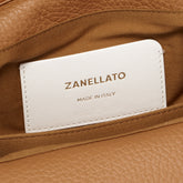 BORSA DOTTA® BABY IN PELLE MARTELLATA BROWN AMARETTO - Brown Amaretto | Zanellato